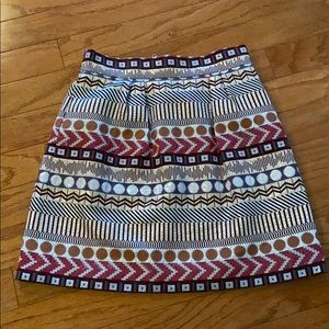 Zip back Sparkly Skirt